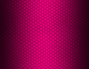 Magenta, light and dark gradient snake skin pattern, sharp scale