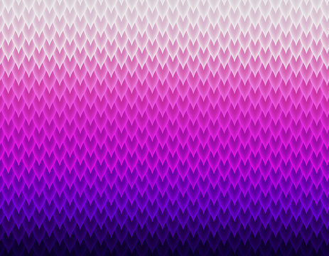 White, magenta and violet gradient snake skin pattern, long sharp scale
