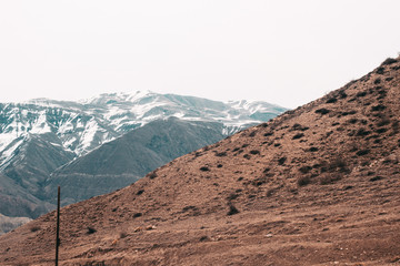 Mountain landscape. Caucasian mountains