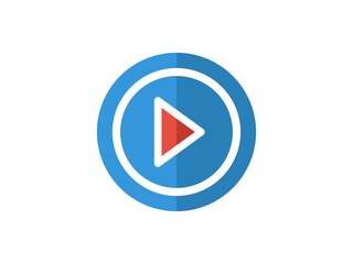 player flat color vector icon