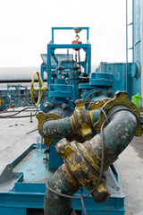 Piping control oil and gas