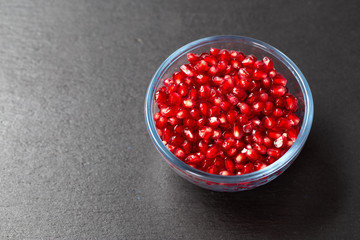 pomegranate fruit grains