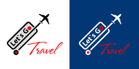 Travel Agent, Travel Business Symbol. Vector illustration