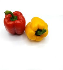 Colorful peppers On the plate to make Thai food25