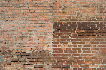 brick, wall, texture, red, pattern, old, bricks, cement, building, brickwork, block, 