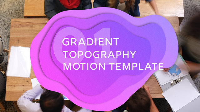 Gradient Topography Titles