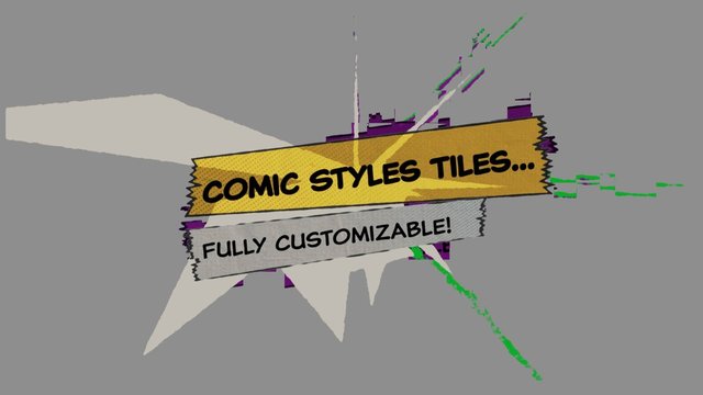 Comic Titles With Glitch