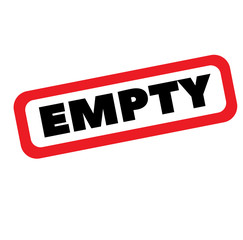 empty stamp on white