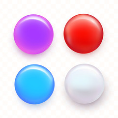 Badge template set.