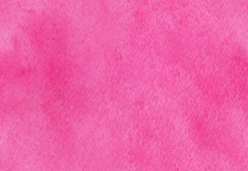 Seamless pink watercolor texture. hand drawn watercolor background. Colorful splashing in the paper.