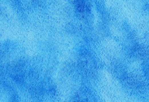 Seamless blue watercolor texture. hand drawn watercolor background. Colorful splashing in the paper.