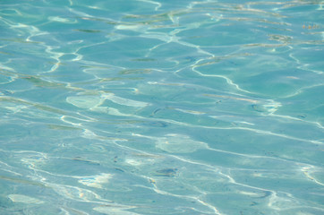 Waves texture of Isla Mujeres Sea