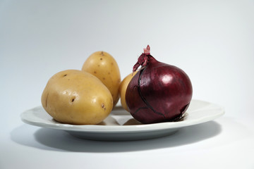 Cipolla rossa e patata
