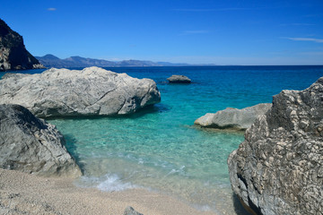 La spiaggia di Cala Goloritzè