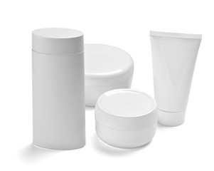  white cream container jar beauty moisturizer tube soap