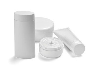  white cream container jar beauty moisturizer tube soap