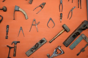 outils de travail pour la construccion