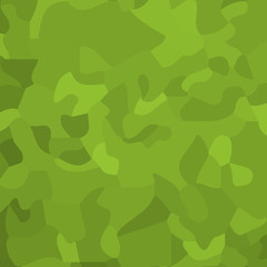 Green chaotic texture. Vector illustration