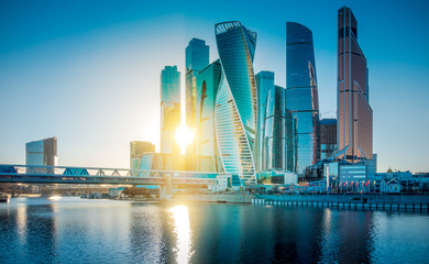 Skyscrapers Moscow International Business Center,  Russia