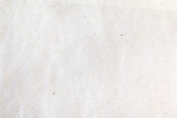 Sheet of White Thin parchments Background Top View. Wrinkled Wrapping Paper Texture or Pattern
