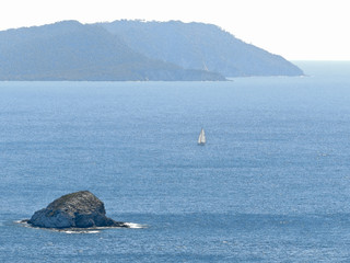 Obraz premium paysage de l'île de Porquerolles