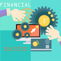 FINANCIAL SUCCESS CONCEPT