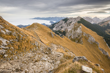 landscape in the mountains