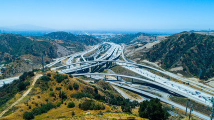 Newhall Pass California Highway