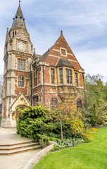 Old court of Pembroke College in the University of Cambridge, England. It is the third-oldest...