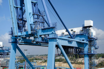 Fototapeta premium Cargo crane