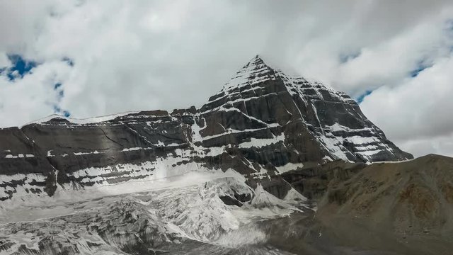 Kailash Mount, west mirror Dharma King Norsang kora Time lase