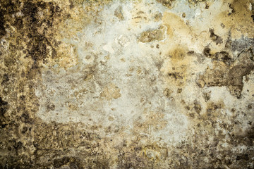 texture of old antique wall, destroyed layer of concrete wall plaster, dark grunge abstract...