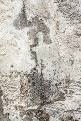 texture of old antique wall, destroyed layer of concrete wall plaster, dark grunge abstract background