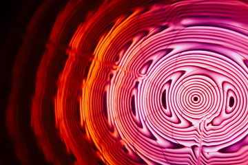 Sound waves in the dark in full color