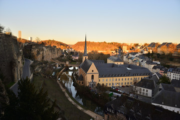 Obraz premium Krajobraz Luksemburga