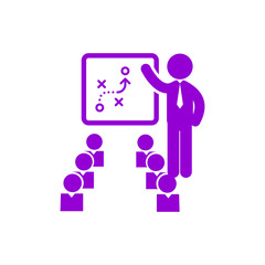business team, creative team, lady team , group work , members, business creative team purple  color  icon