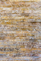 Stone wall texture background, panorama of stone wall, masonry background