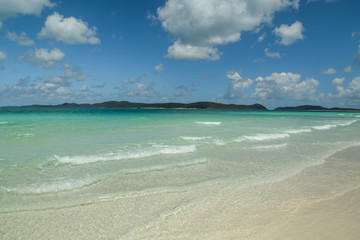 tropical beach and sea