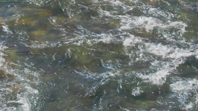 長野県白馬村 松川の流れ : ティルト、パーン