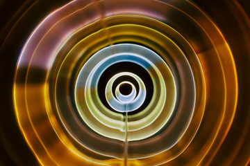 Sound waves in the dark in full color