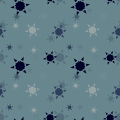 Star stains geometric seamless pattern