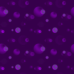 Abstract planets seamless pattern