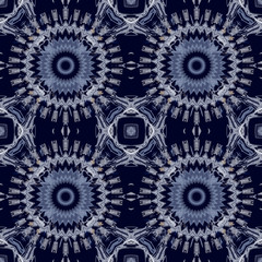 Biomorphic highly detailed seamless pattern