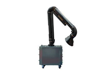 Modern of industrial hood arm for suction smoke or fume machine of welding or multipurpose use...