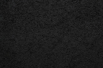 Black cement wall texture and background seamless