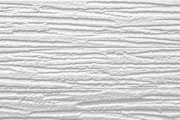White painted plastic building wall texture and background