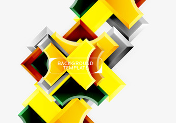 Modern geometrical abstract background