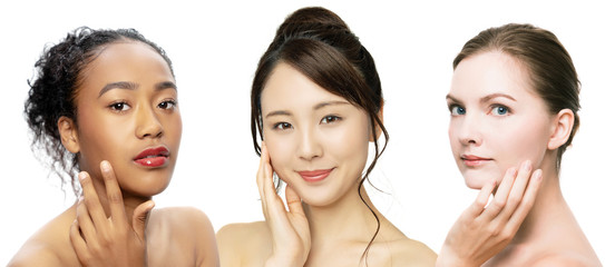 美容イメージ　多人種