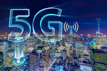 5g internet concept in technology concept