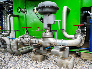 Control valve for control flow and pressure of process condition such water, steam and gas which...